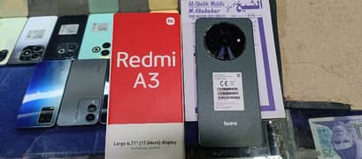 redmi a3 4/128 box charger 10 month warrenty