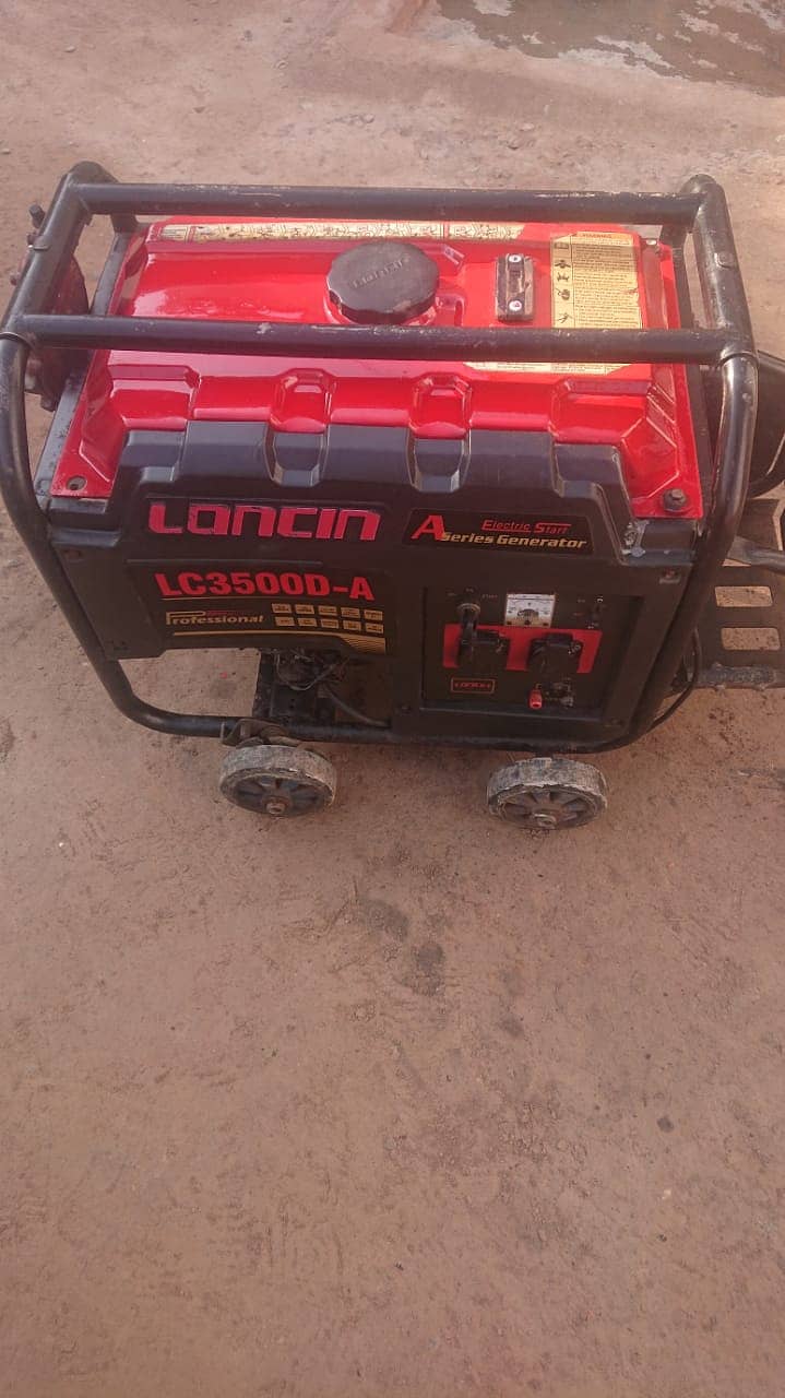 3500 A series Loncin Generator original condition 1