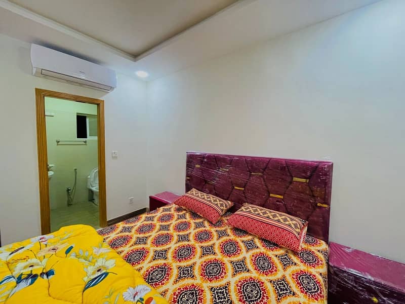 Two Bedrooms Apartment Fully Furnished Available For Rent In Behira Town Phase 8 Beautiful Location 4