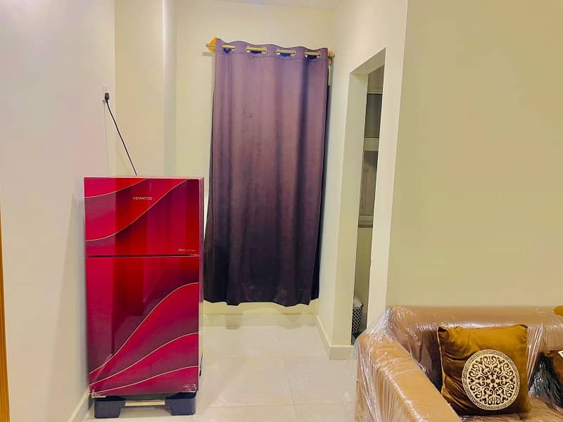 Two Bedrooms Apartment Fully Furnished Available For Rent In Behira Town Phase 8 Beautiful Location 6