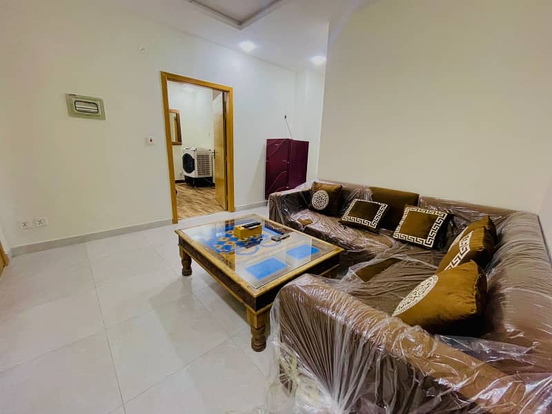 Two Bedrooms Apartment Fully Furnished Available For Rent In Behira Town Phase 8 Beautiful Location 8