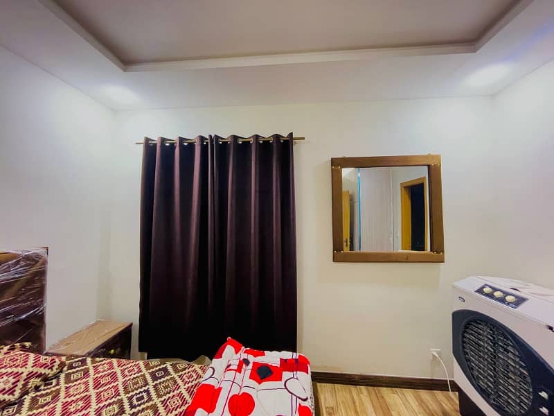 Two Bedrooms Apartment Fully Furnished Available For Rent In Behira Town Phase 8 Beautiful Location 9