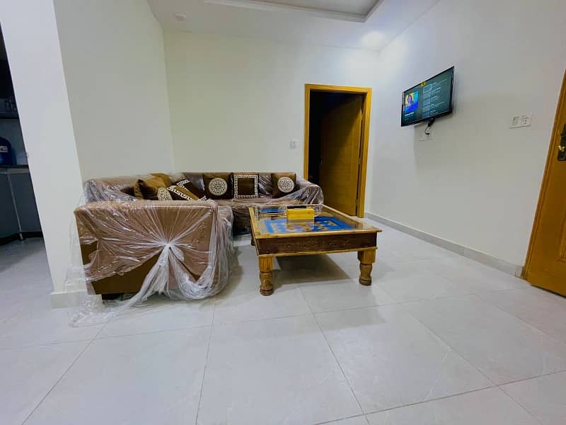 Two Bedrooms Apartment Fully Furnished Available For Rent In Behira Town Phase 8 Beautiful Location 12