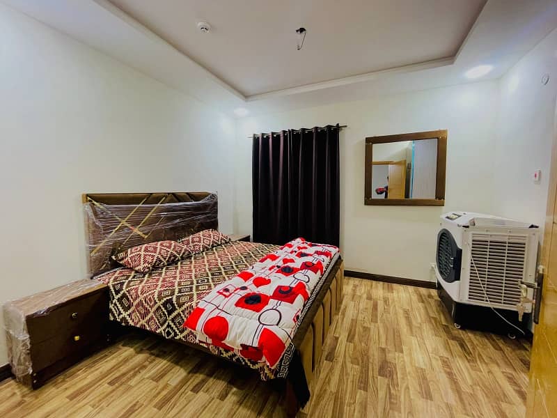 Two Bedrooms Apartment Fully Furnished Available For Rent In Behira Town Phase 8 Beautiful Location 14