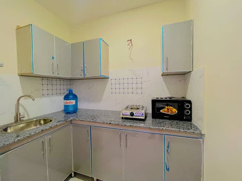 Two Bedrooms Apartment Fully Furnished Available For Rent In Behira Town Phase 8 Beautiful Location 16