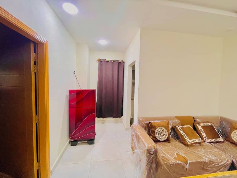 Two Bedrooms Apartment Fully Furnished Available For Rent In Behira Town Phase 8 Beautiful Location 23