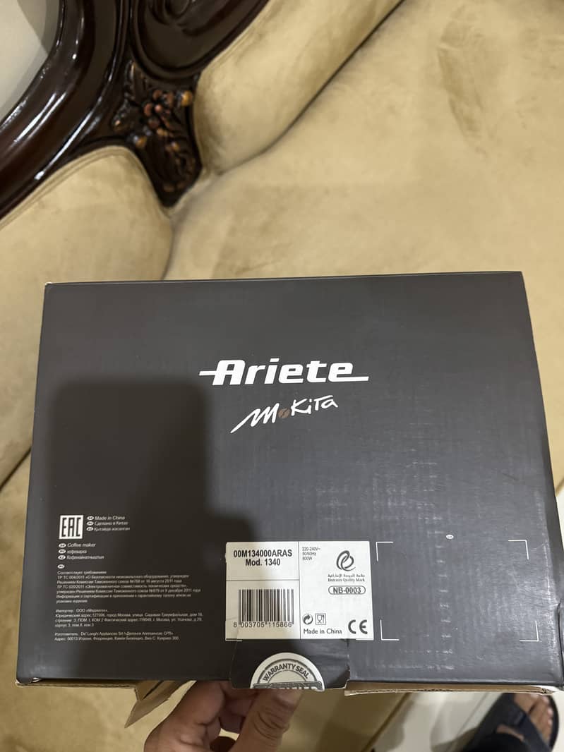 Ariete coffee Machine 4