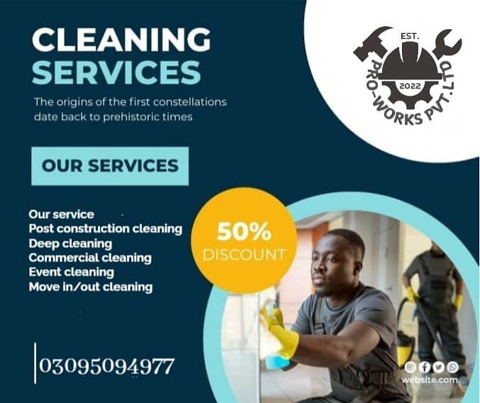 Deep cleaning/Construction/Commercial/Event/General cleaning/Office c 0