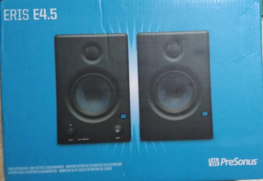 Studio Moniters ( PreSonus Eris E4.5 inch) 1