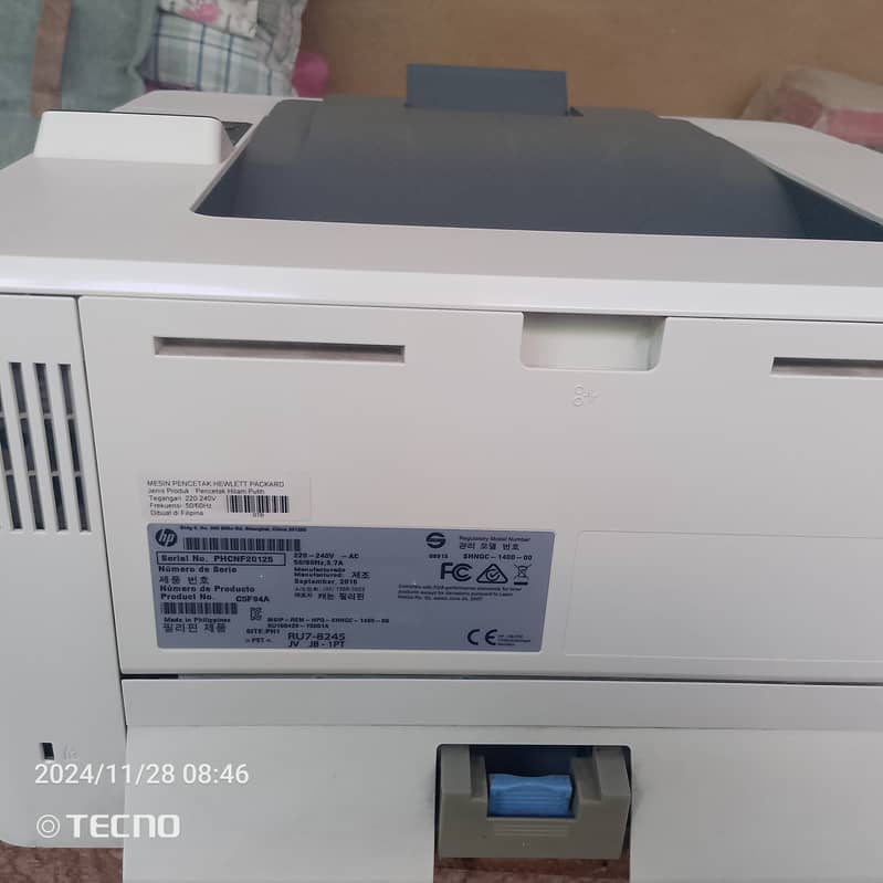 HP LaserJet Pro M402dn Printer 5