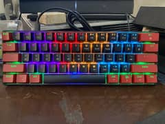 hysc v900 compact mechanical keyboard