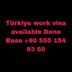 turkey work permits available done base