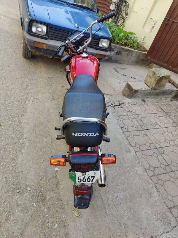 Honda CD 70 2013 lush condition 2