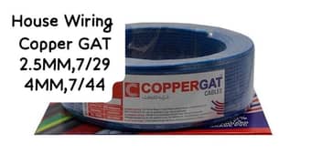 Copper GAT 7/29 2.5mm House Wire 295 Foot Coil