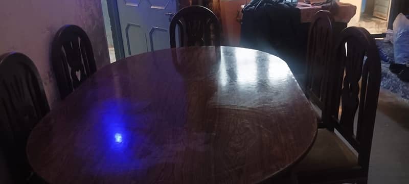 dinning table with 5 chairs 5