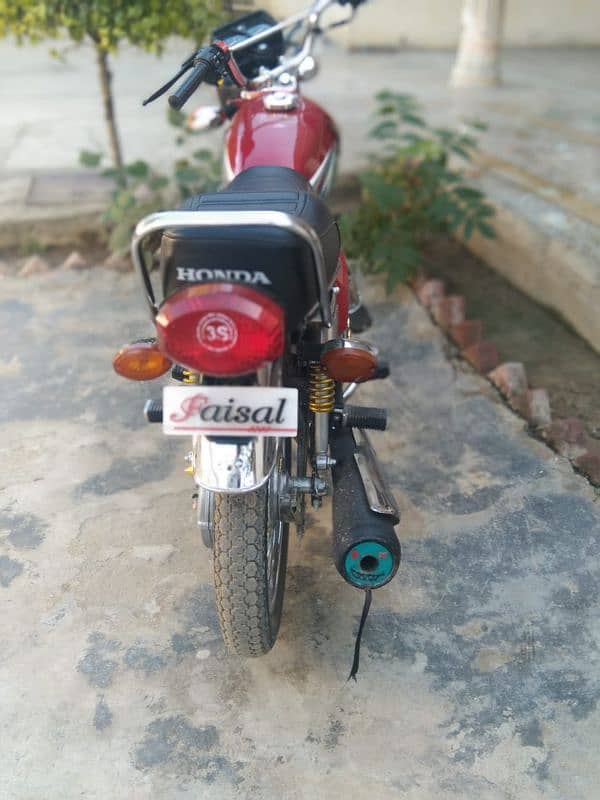 honda 125 2023 model islamabad number 1