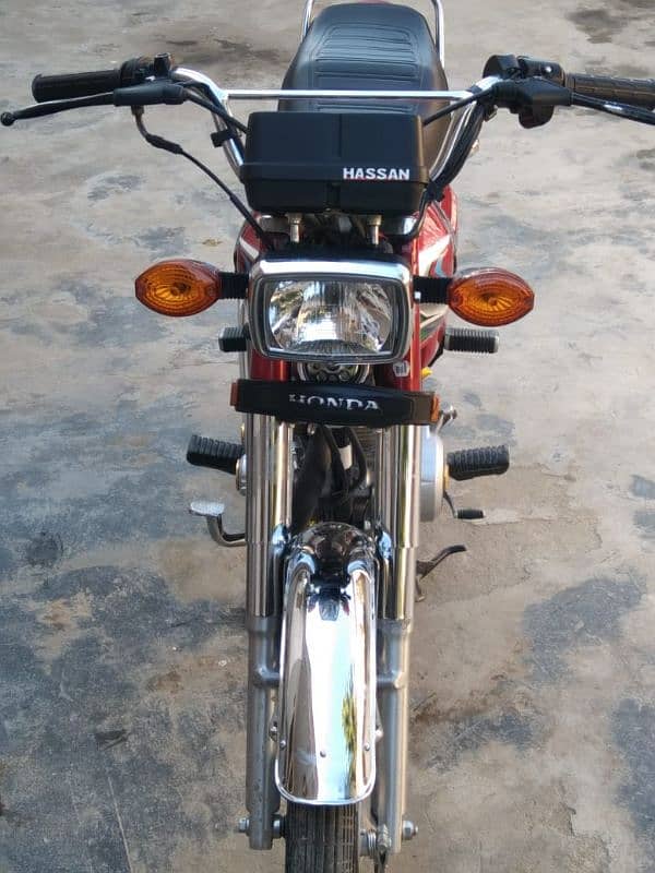 honda 125 2023 model islamabad number 3