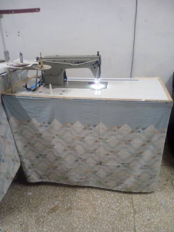 juki sewing machine  japani 5550a complete machine japani serwo motar 0