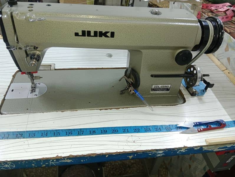 juki sewing machine  japani 5550a complete machine japani serwo motar 2