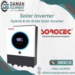 Sorotech Hybird Solar Inverter 6KW + Wifi -can operate without battery