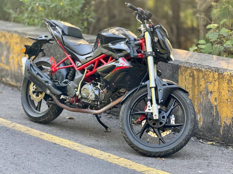 Benelli TNT 150i 2019 model Islamabad registered 9