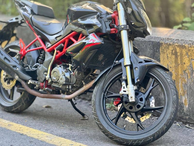 Benelli TNT 150i 2019 model Islamabad registered 10