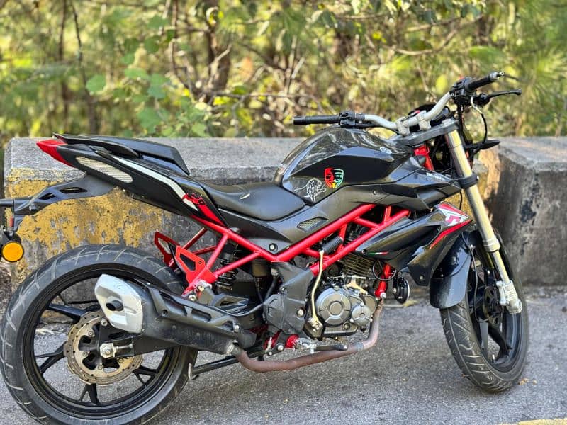 Benelli TNT 150i 2019 model Islamabad registered 11