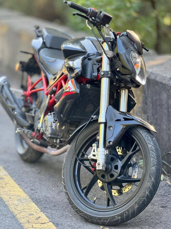 Benelli TNT 150i 2019 model Islamabad registered 15