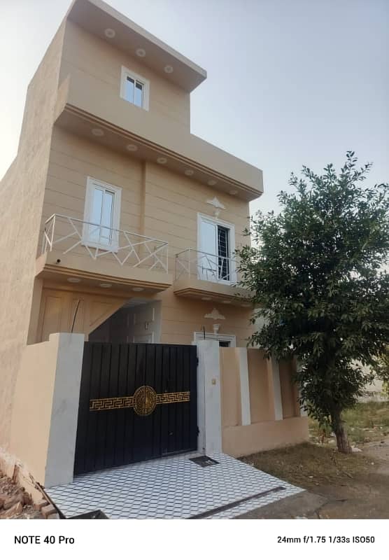 Prime Location In Al Haram Garden Of Al Haram Garden, A 3 Marla House Is Available 2