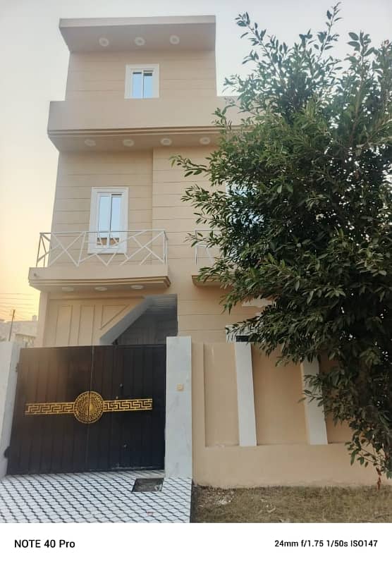 Prime Location In Al Haram Garden Of Al Haram Garden, A 3 Marla House Is Available 3