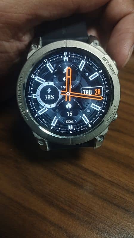 zeblaze stratos 3 GPS smart watch amoled 0