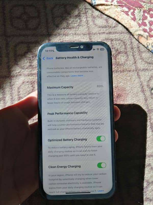 Iphone 12 Jv 128 GB 89 Battery Health 5
