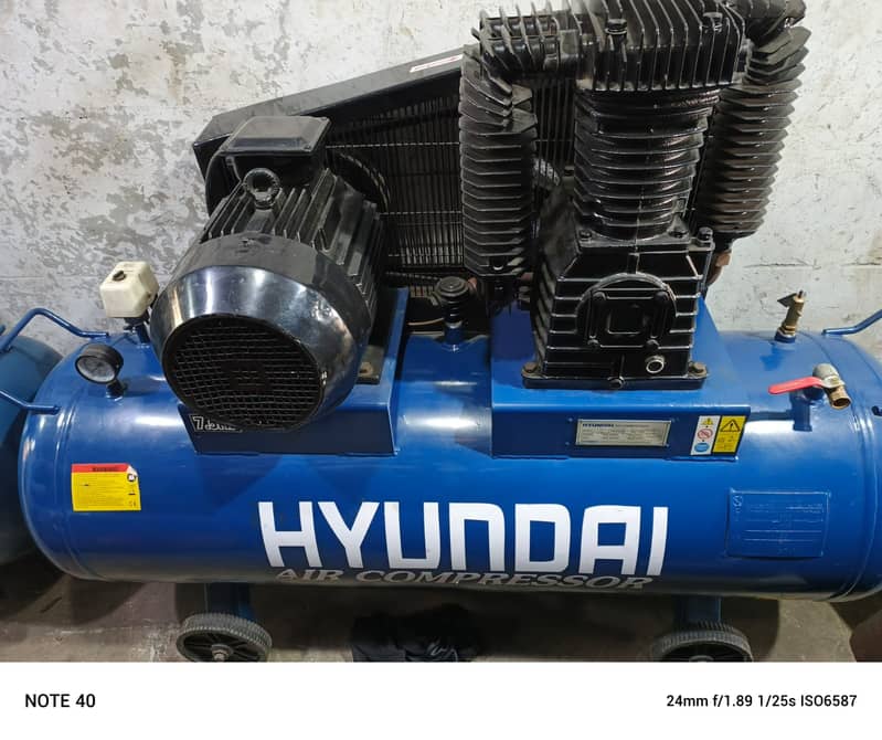 Air Compressor/Oil free Air Compressor/Hyundai 7.5HP Air Compressor 1