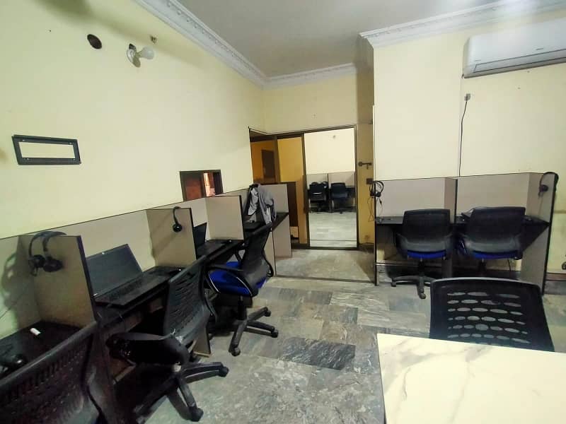 Office setup is available for rent in Johar Town Lahore 0