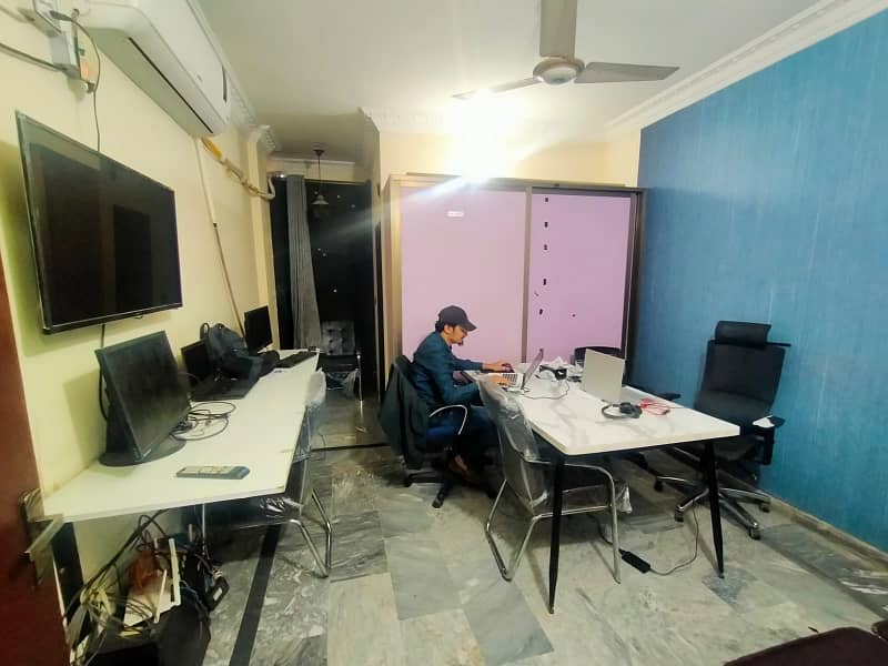 Office setup is available for rent in Johar Town Lahore 6