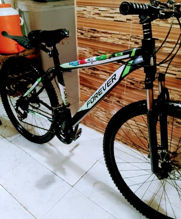 bicycle impoted full size 26 inch. new 5 month used call no 03149505437 0