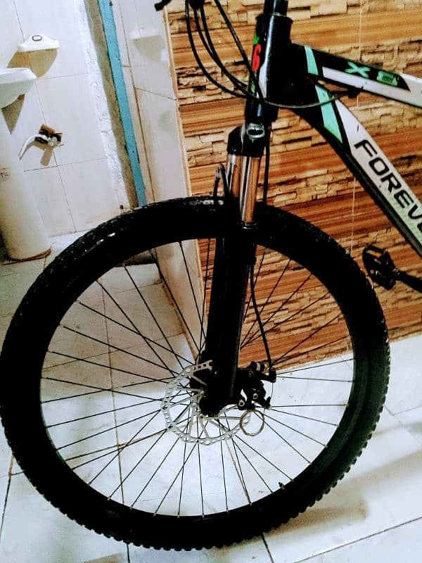 bicycle impoted full size 26 inch. new 5 month used call no 03149505437 2