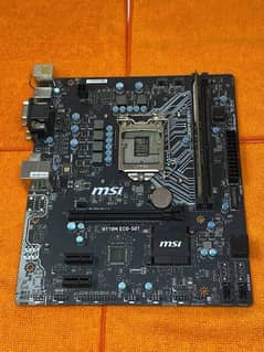 msi 110m eco 6/7 gen motherboard with i7 6th gen