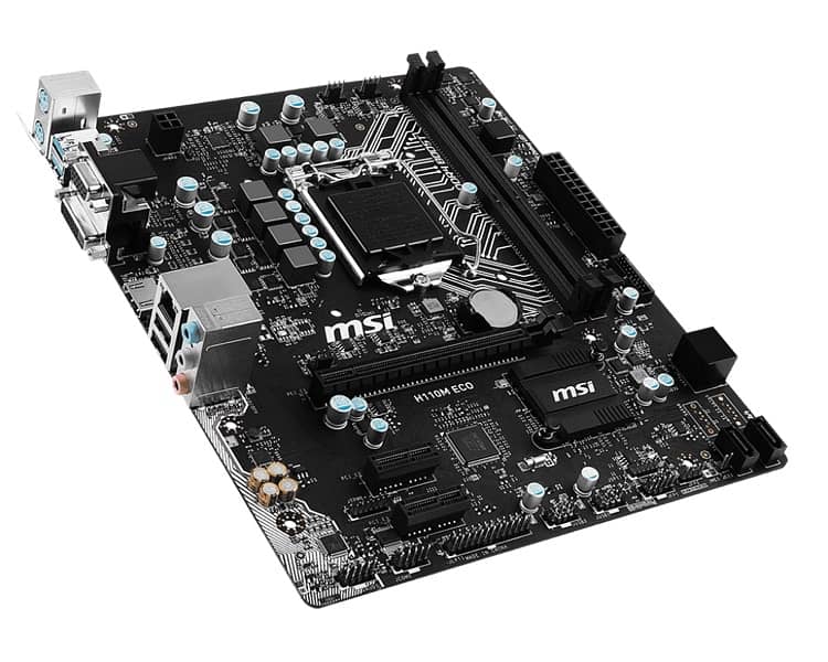 msi 110m eco 6/7 gen motherboard with i7 6th gen 2