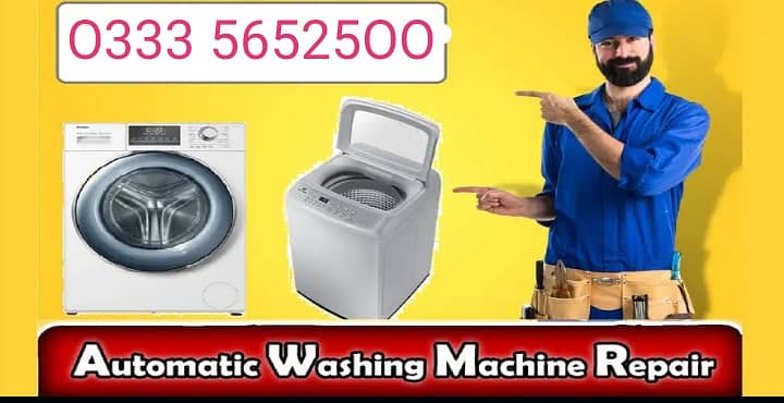 Automatic washing machine expert Repairing home service providing 0