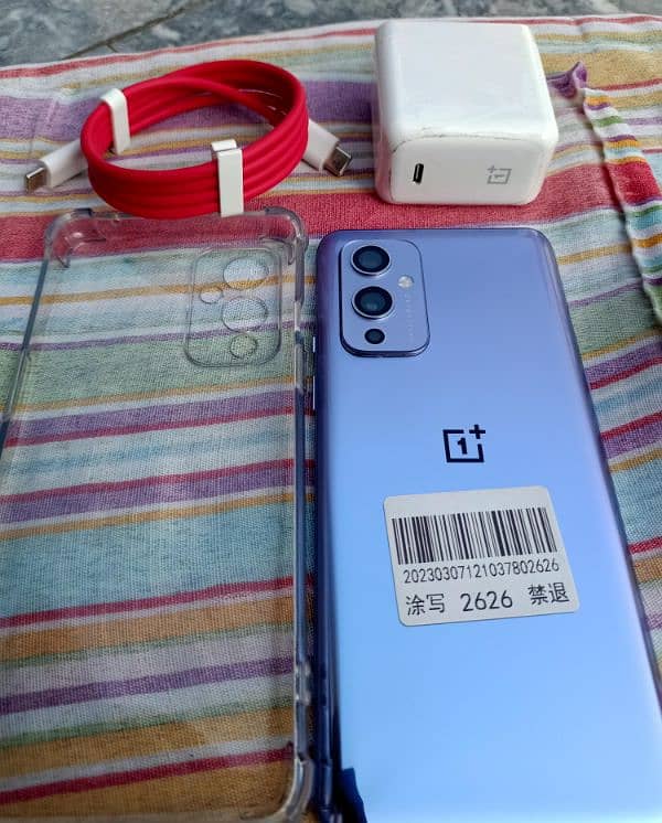 OnePlus 9 5G + Original 65 watt Charger + PTA Approved 2