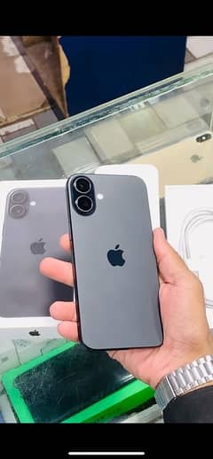 iPhone 16plus 128gb jv fixed price 11month official warranty