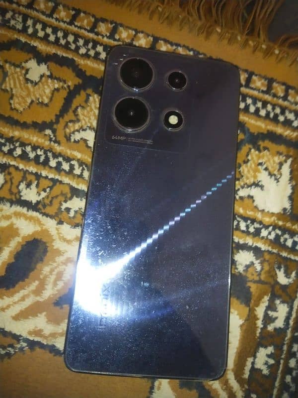 Infinix not 30.8plus8/256gb 10by10 he pta ok only mobile hen 1