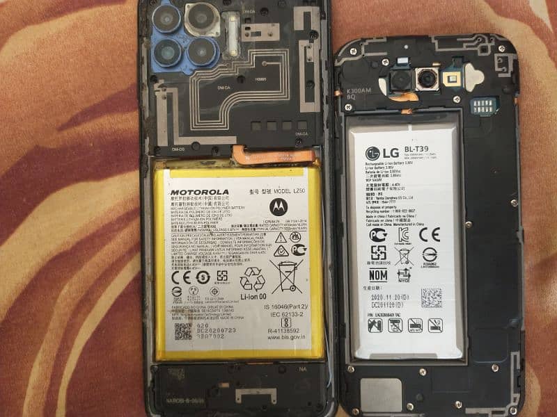 LG 3000mah and Motorola 5000 mAh battery plus mobile 1