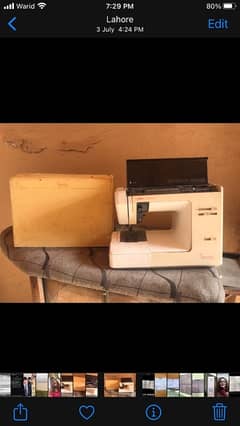 sewing machine