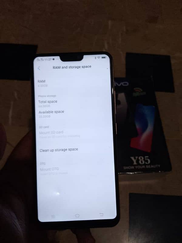 vivo y85 white pin dot on screen for sale 4