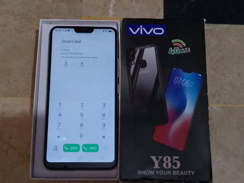 vivo y85 white pin dot on screen for sale 7