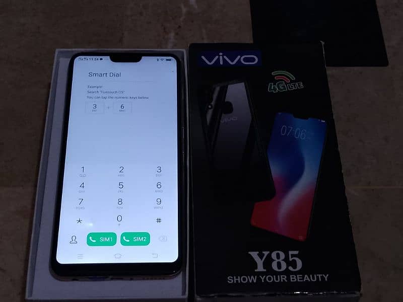 vivo y85 white pin dot on screen for sale 10