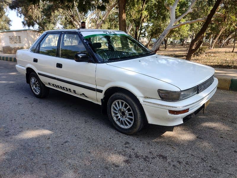 Toyota Corolla XE 1991/88 neat and clean car CNG Petrol AC Alloy rims 5