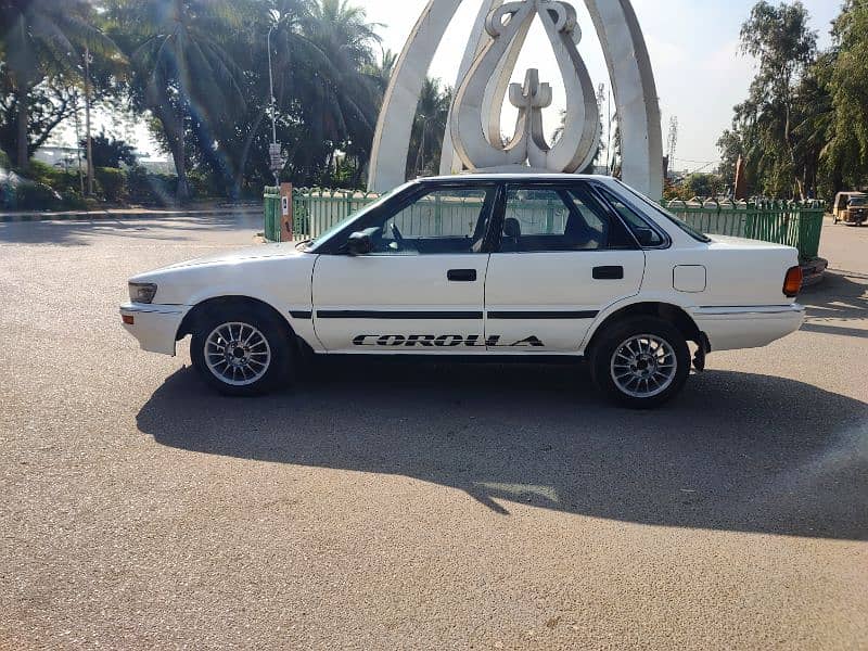 Toyota Corolla XE 1991/88 neat and clean car CNG Petrol AC Alloy rims 9